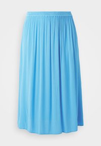 CARTRIB LIFE LONG SKIRT SOLID - Falda acampanada - azure blue