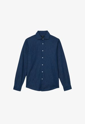 Reiss, REGULAR FIT - DON CHAMBRAY LONG-SLEEVE SLIM-FIT SHIRT . - Shirt - dark blue wash