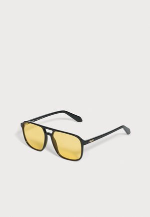 QUAY AUSTRALIA, ON THE FLY - Lunettes de soleil - black/yellow