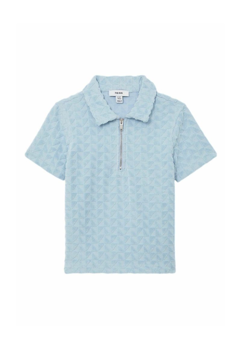 Reiss JACKSON - Polo shirt - soft blue/blue - Zalando