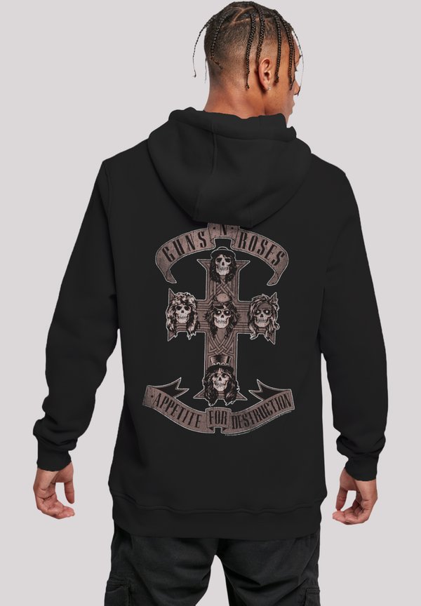 GUNS 'N' ROSES APPETITE FOR DESTRUCTION SEPIA - Kapuzenpullover - schwarz