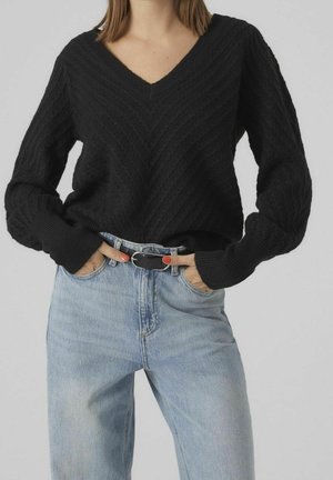 Pullover - black