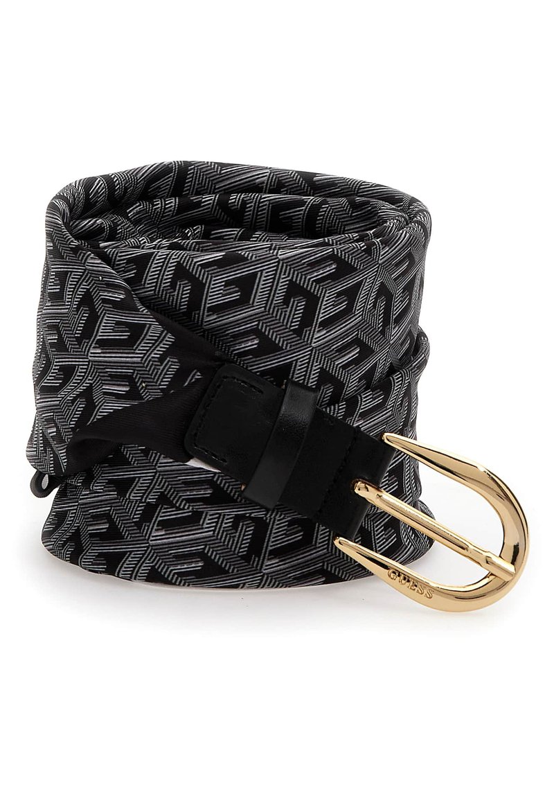 Guess BELT Belt cube black/black Zalando.co.uk
