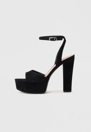 HITTEN - Sandalen met hoge hak - black