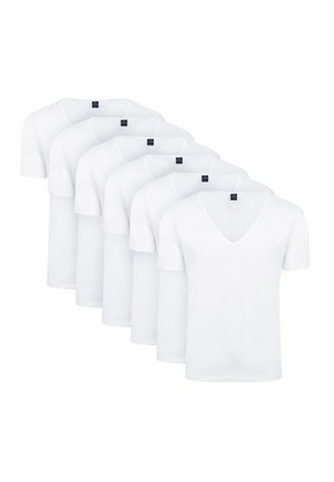 VITARU V-NECK 6-PACK - Hemd - wit