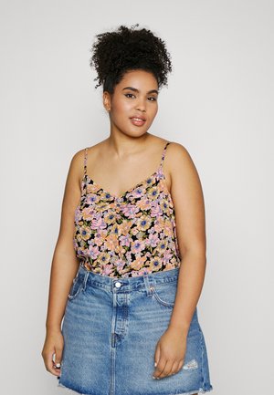 Pieces Curve PCNYA SLIP ROUCING  - Μπλούζα - multicolored