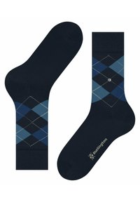 Burlington Edinburgh - Calcetines - space blue