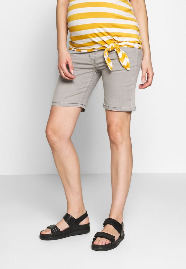 BERMUDAS - Jeansshorts - grey denim