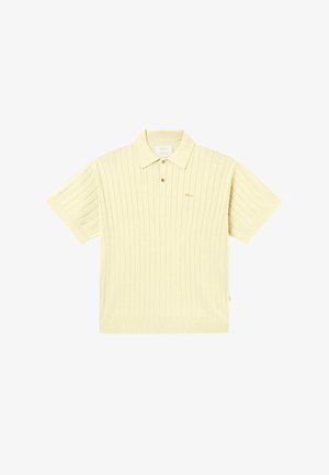 BLKVIS, RIB KNITTED POLO - Πόλο - flan