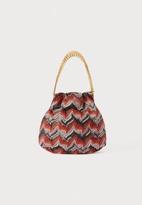 DRAWSTRING POUCH CHAIN - Käekott - multi-coloured/red