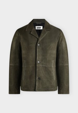 DRYKORN, LOUVIN - Veste en cuir - green