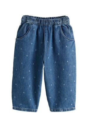 Next, PULLON BARREL - Jeans Straight Leg - blue spot
