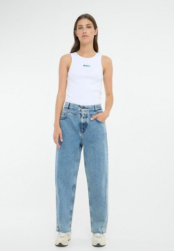 BACAMMEO - Relaxed fit jeans - marble wash4