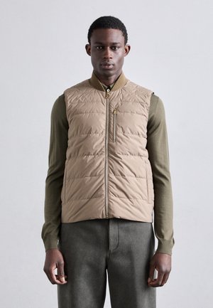 HYBRID GILET - Liivi - brown