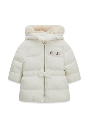 PADDED PUFFER ZIP - Giacca invernale - weiß