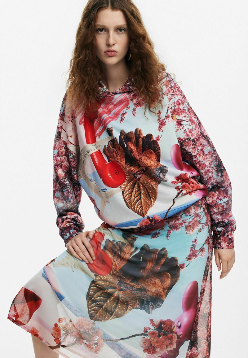 Jersey De Punto Plano Desigual Para Mujer - 70% Acrílico, 27% Poliamida, 3% Elastano | Lavable A Máquina, Estilo Casual