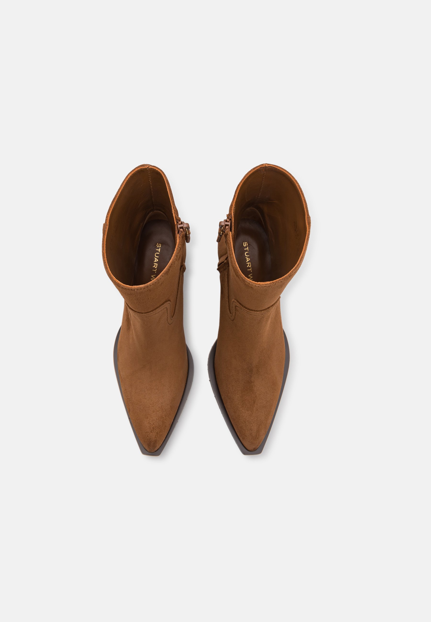 ショートブーツ・ブーティ Stuart Weitzman TATE SUEDE BOOTIES Stuart Weitzman Tate Suede Booties - Bergdorf Goodman
