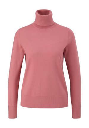s.Oliver, ROLLKRAGEN - Strickpullover - papaya