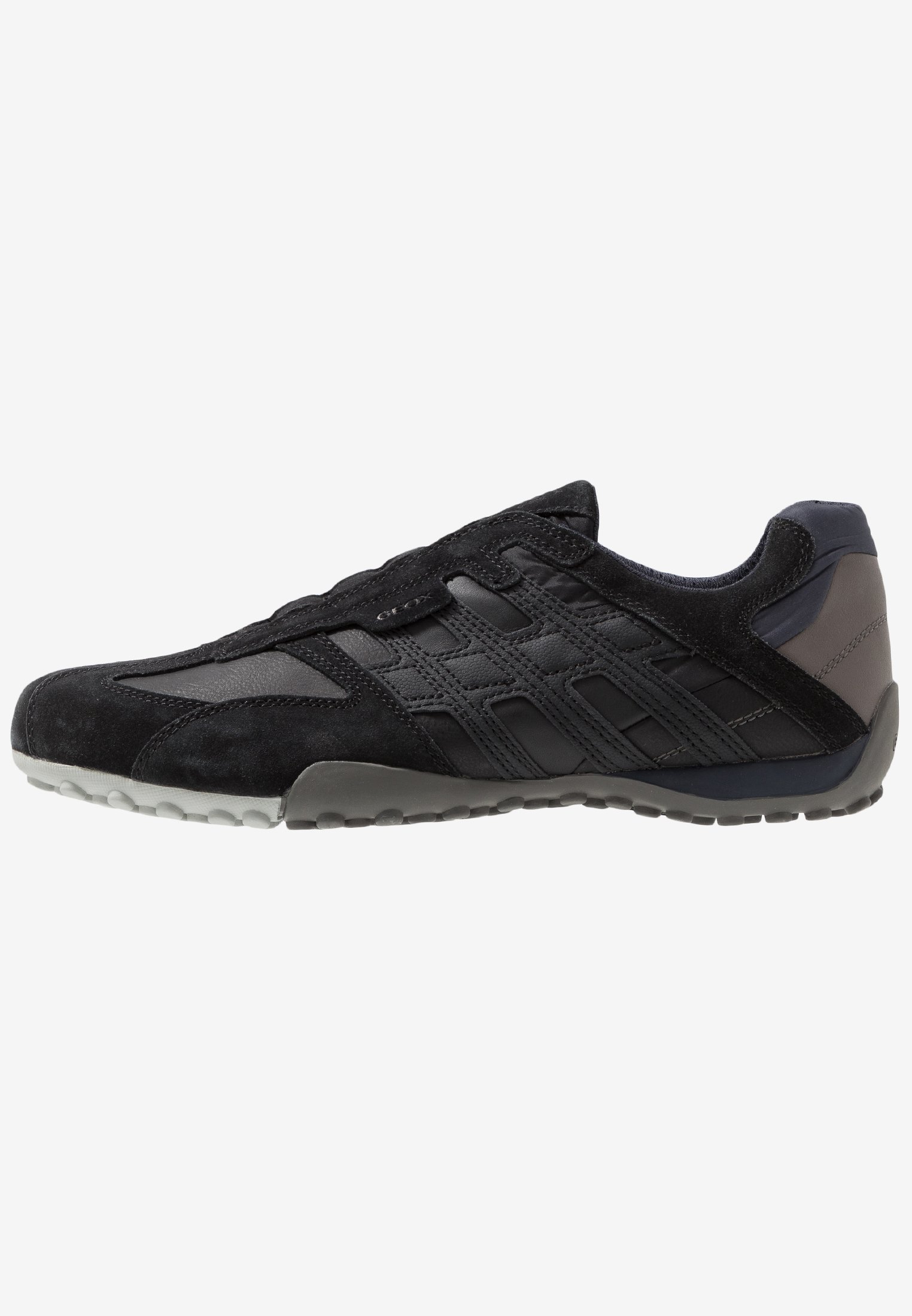Geox UOMO SNAKE - Scarpe senza lacci - black/dark avio/nero - Zalando.it