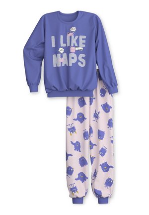MONSTERS BÜNDCHEN SET - Pyjama set - violet storm