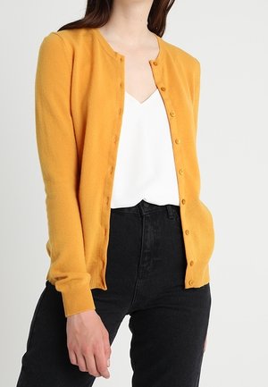 United Colors of Benetton Strickjacke - mustard yellow