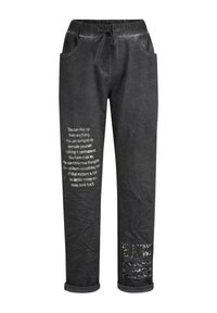 MIAMODA Teplákové kalhoty - gray denim