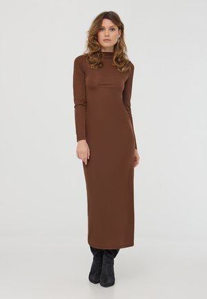Terranova ABTD LUPETTO  - Vestito di maglina - marrone