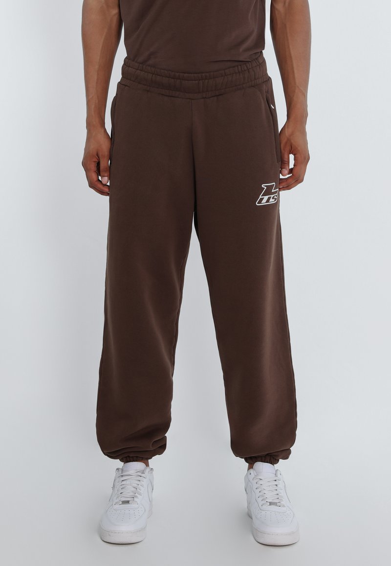 LOW LIGHTS STUDIOS® UNISEX Tracksuit bottoms brown Zalando.ie