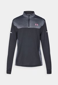 TECH UTILITY 1/4 ZIP - Ilgarankovis viršutinės dalies drabužis - black/super pink