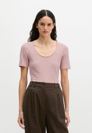 Marc O'Polo, T-SHIRT, SHORT SLEEVE, ROUND NECK - T-shirt basic - mild rose