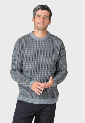 Klitmøller Collective, ASGER KNIT - Пуловер - light grey black taupe