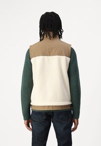 K-Way LE VRAI UNISEX - Bodywarmer - ecru/brown