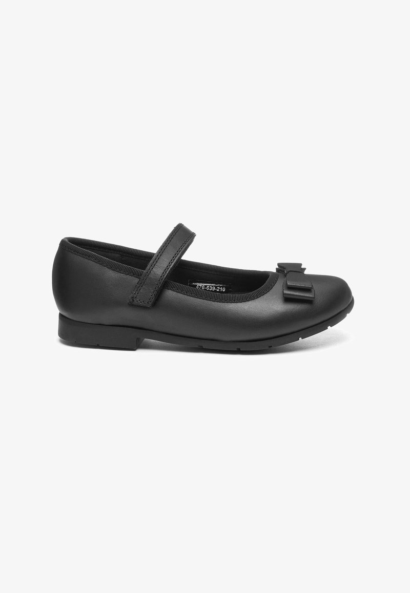 Next Narrow Fit Mary Jane Bow Shoe - Babies - black