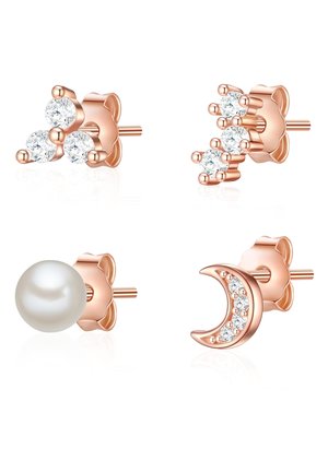 2ER SET - Earrings - roségold-coloured