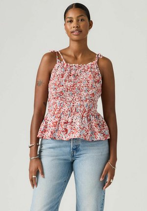 MONACO SL LAURIE FLORAL CORAL  - Top - laurie floral - pink