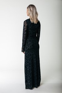 Colourful Rebel MAUDE LEOPARD FLOCK DRESS - Cocktail φόρεμα / Φόρεμα για πάρτι - black