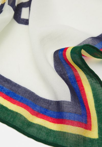 Polo Ralph Lauren BEARDAN SCARF SQUARE - Fuliaras - cream multi