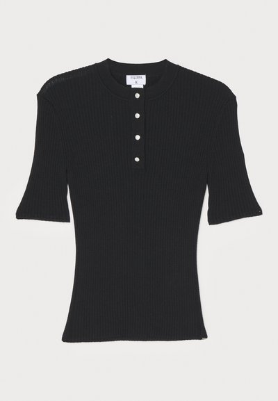 Filippa K BUTTONED - Pullover - black