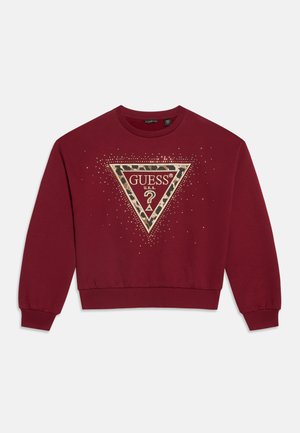 Guess, RELAXED ACTIVE - Φούτερ - beet juice red