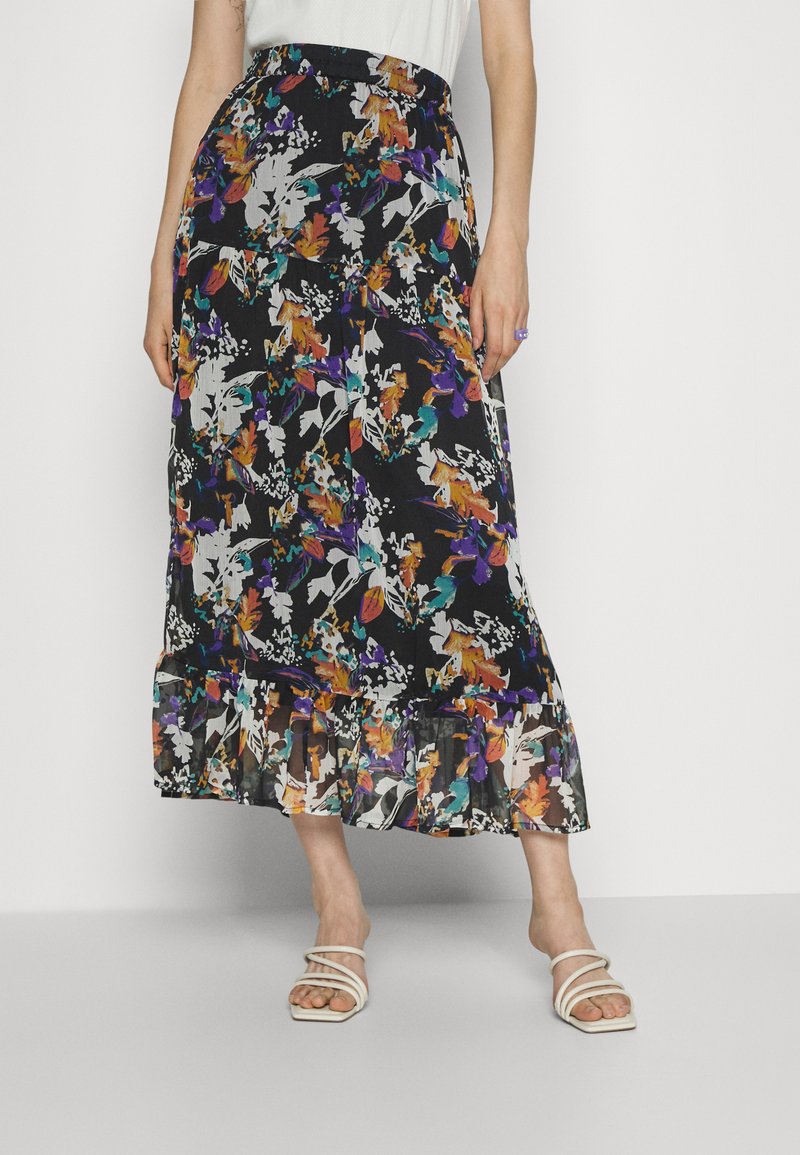 Damen Jeansröcke | Vero Moda Tall VMKAYA SKIRT A-Linien-Rock black/kendra/schwarz - VR41875 Damen Jeansröcke | Vero Moda Tall VMKAYA SKIRT A-Linien-Rock black/kendra/schwarz - VR41875