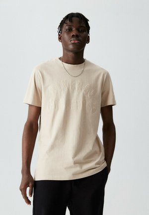 Diverse ATH T 123 - Camiseta estampada - sand