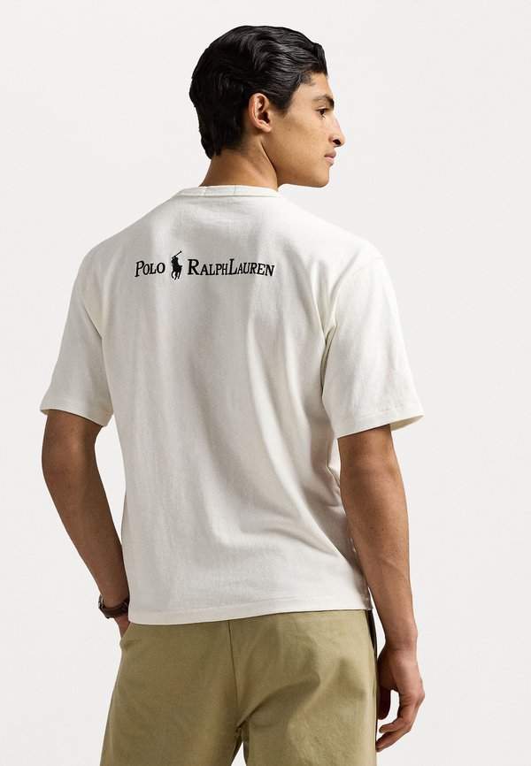 RELAXED FIT LOGO JERSEY T-SHIRT - Print T-shirt - nevis4