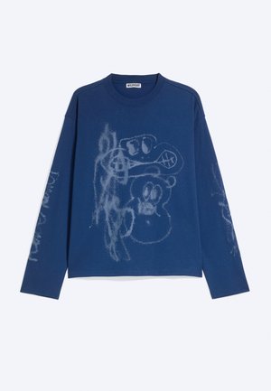 Weekday, GRAPHIC - T-shirt à manches longues - bright blue
