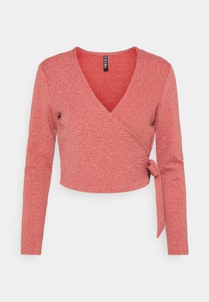 PCGRACELIA WRAP - Maglietta a manica lunga - canyon rose