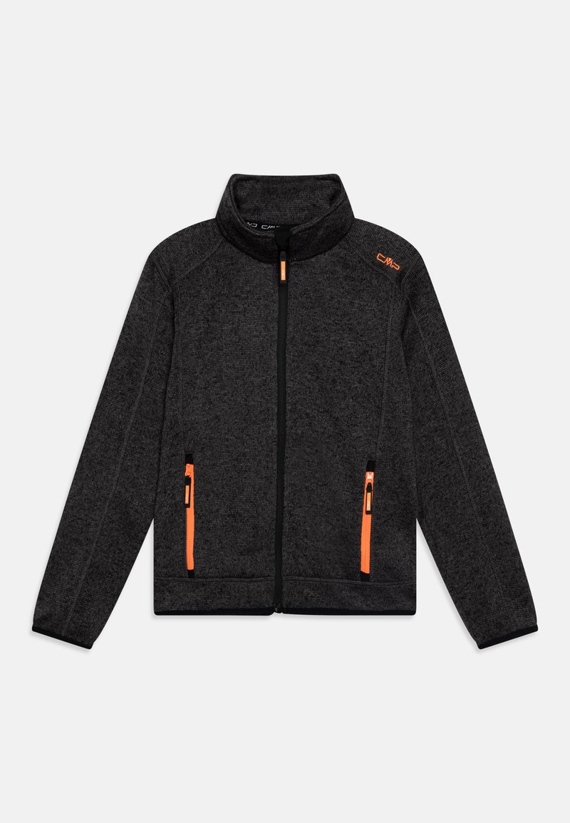 CMP KID UNISEX - Giacca in pile - nero/flame