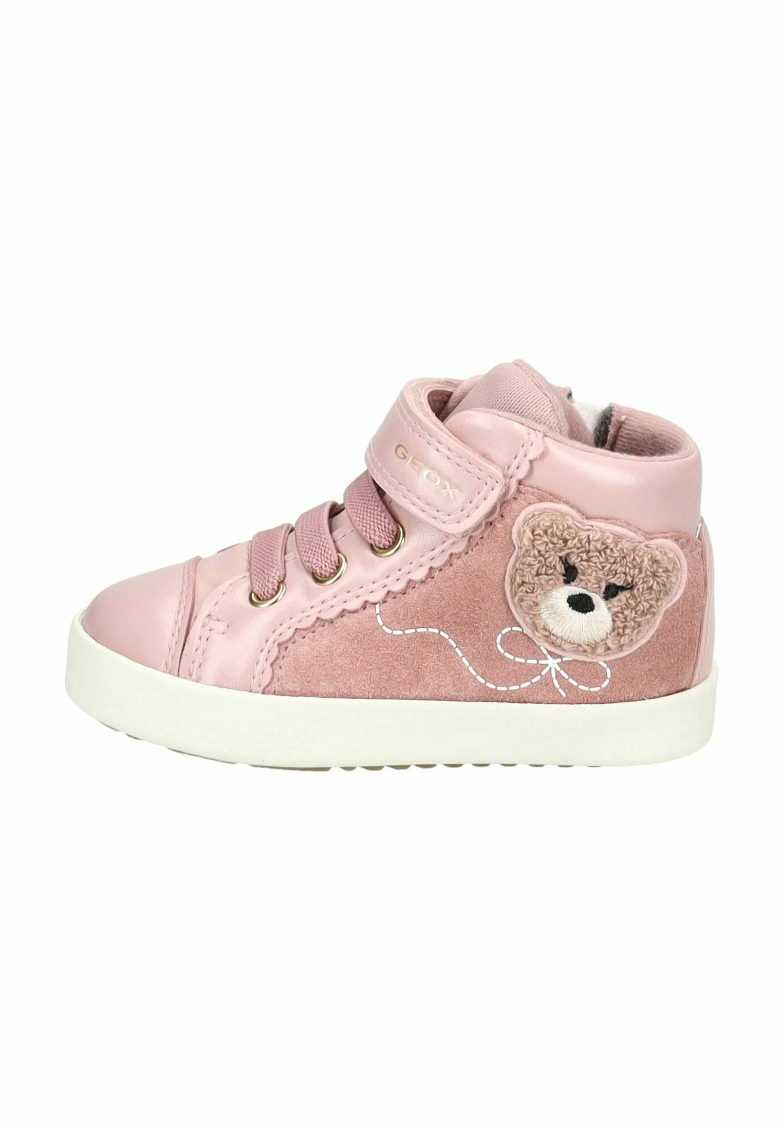 Geox B Zapito Girl, meisjes 0-24, Lt Roze Wit, 22 EU