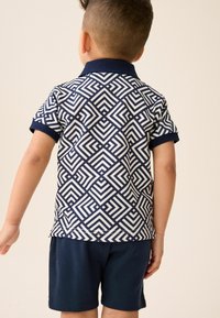 Next SHORT SLEEVES SET STANDARD - Træningsbukser - navy white