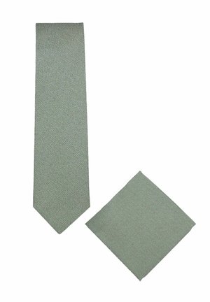 Real Guys, SET BESTEHEND AUS KRAWATTE UND  EINSTECKTUCH - Mouchoir de poche - grün