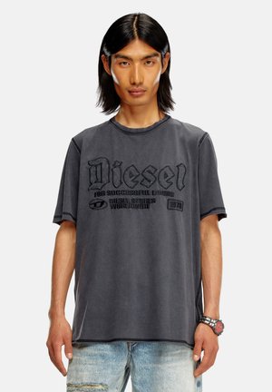 Print T-shirt - black