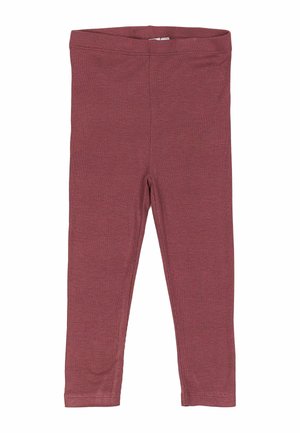 SKRISTA - Leggings - Trousers - crushed berry